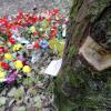 Der Tatort im Augsburger Siebentischwald: Nach dem Polizistenmord im Oktober vorigen Jahres wurden dort viele Blumen abgelegt und Kerzen angezündet. Der Prozess gegen die verdächtigen Brüder Raimund M. und Rudi R. beginnt voraussichtlich erst im kommenden Jahr, heißt es in Justizkreisen.	