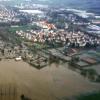 Das Hochwasser der Mindel in Burgau 1994. 