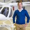 Florian Reuter, Geschäftsführer der Volocopter GmbH, will mit autonomen Flugdrohnen die Städte vor einem Verkehrskollaps bewahren.