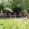 Die Musikerinnen und Musiker der Wertinger Blasmusik, unter der Leitung von Michael Rast, luden bei strahlendem Sonnenschein zum Konzert in den Garten des Seniorenzentrums St. Klara nach Wertingen ein.