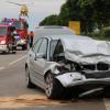 Schwerer Unfall am Dienstagabend auf der Bundesstraße 25 bei Möttingen: Zwei Personen wurden schwer, eine weitere mittelschwer verletzt.