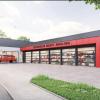 So könnte das neue Aindlinger Feuerwehrhaus am östlichen Ortseingang einmal aussehen. Das Dach weist hier noch eine Neigung von 20 Grad auf. Die Firma Züblin aus Augsburg baut das etwa 5,3 Millionen Euro teure Haus.