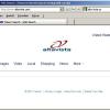 So sah Altavista zuletzt aus: Ein Screenshot der Suchmaschinenmaske kurz vor ihrer endgültigen Abschaltung im Juli 2013.