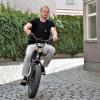 Das E-Bike von Urban Wulf macht auch auf dem Kopfsteinpflaster Spaß. Dies macht sich besonders in der Augsburger Innenstadt bezahlt.