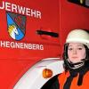 Susanne Herter ist bei der Freiwilligen Feuerwehr Althegnenberg. Bild: Carmen Voxbrunner