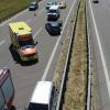 Ein Unfall mit drei Fahrzeugen hat sich am Freitag auf der A7 bei Vöhringen ereignet. Der Stau reichte zurück bis zur Anschlussstelle Altenstadt. 