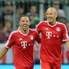 Franck Ribéry und Arjen Robben stehen wegen muskulärer Probleme nicht im Kader des FC bayern für das Spiel beim VfB Stuttgart.