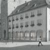 Durch ein gläsernes Foyer im Erdgeschoss des Alten Rathauses betreten Besucher künftig das Weißenhorner Heimatmuseum. Ein Stück der alten Stadtmauer ist auch von außen sichtbar. Dieser Entwurf des Architekturbüros Beer Bembé Dellinger aus Augsburg hat ein Auswahlgremium in Weißenhorn überzeugt. 