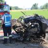 Auf der Unterallgäuer Kreisstraße zwischen Ungerhausen und Westerheim hat es am Freitagabend einen tödlichen Unfall gegeben. Dabei ist ein 46-jähriger Autofahrer gestorben.