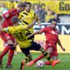 Im letzten Spiel erlag der Borussia Dortmund eine Niederlage gegen Bayer Leverkusen. Am Freitag spielen die geschwächten Dortmunder gegen den FCA. 