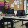 Natalie Pflugmacher und Alexander Häuser betreuen die beiden Chromebook-Klassen an der Königsbrunner Mittelschule und freuen sich auf die neuen Möglichkeiten mit den digitalen Lernmitteln. 