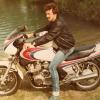 Robert Hartinger im Alter von 25 Jahren, mit seiner Yamaha XJ 900. Für sein Hobby hat er jetzt wieder mehr Zeit. 	