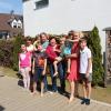 Im Haus der Familie Meine in Wulfertshausen wohnen derzeit zehn Personen - fünf davon sind Flüchtlinge aus der Ukraine.
