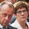 Friedrich Merz hat der intern unter Druck stehenden Parteichefin Annegret Kramp-Karrenbauer zugesagt, sie auf dem bevorstehenden Parteitag "nach Kräften" zu unterstützen.