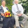 Ihren 80. Geburtstag feierte Anna Horlet aus Obergriesbach. Das Foto zeigt die Jubilarin mit ihrem Ehemann Josef bei der Geburtstagsfeier. 