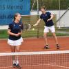 Holten sich den Sieg bei den Mixed-Landkreismeisterschaften: Julia und Florian Deiml vom TC Mering. 