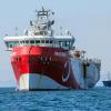Das türkische Forschungsschiff «Oruc Reis»  hat im Mittelmeer nach Erdgas gesucht.