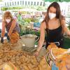 Auf dem Neuburger Wochenmarkt gibt es die ersten einheimischen Frühkartoffeln.