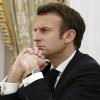 Emmanuel Macron während eines Treffens mit Wladimir Putin im Kreml. Am Donnerstag hat der französische Präsident erneut dem Russen gesprochen, allerdings telefonisch.