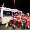 Rund 240 Einsatzkräfte von Rettungsdienst, Feuerwehr und Technischem Hilfswerk waren vor Ort im Einsatz.