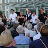 Eine tolle Truppe: die Mitglieder des Opernstudios aus München beim verdienten Schlussapplaus. 	 	