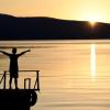 Am Ohridsee in Nordmazedonien lässt es sich gut entspannen.