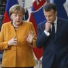 Bundeskanzlerin Angela Merkel (CDU) und der französische Präsident Emmanuel Macron schaffen es nicht, sich bei wichtigen Punkten zu einigen. 