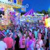 Ein Abend auf der Nördlinger Mess im Jahr 2019. Nun steht fest: Heuer fällt das Volksfest aus.  	
