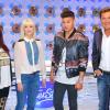 <p>Die Jury von DSDS 2014: Marianne Rosenberg, Mieze Katz, Kay One und Dieter Bohlen</p>