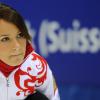 Curling muss nicht langweilig sein: Die hübsche Anna Sidorova tritt für Russland an.