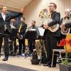Thomas Ludescher brachte mit der Bayerischen-Brass-Band-Akademie hochklassige Musik nach Hiltenfingen.