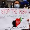 In Köln protestierten diese Afghanen gegen die Machtübernahme durch die Taliban in ihrem Heimatland. 