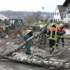 Auf Einsätze wegen des Orkans „Sabine“ (hier in Hessen am Sonntag) bereiten sich auch die Feuerwehren in Aichach-Friedberg vor. 