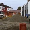 Momentan laufen die Vorbereitungen für den Abriss der AWO-Gebäude in Stadtbergen. 	