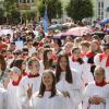 Der Ministrantentag 2022 fand in Friedberg statt. Über 2600 Messdiener meldeten sich an und feierten gemeinsam ihren Glauben. 