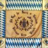 Noch ganz königlich-bayerisch ist die erste Fahne des Windacher Veteranenvereins gestaltet, die seit 1945 vermisst war und erst 1973 vor einem großen Fest wiedergefunden wurde.
