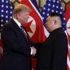 Donald Trump und Kim Jong Un beim Treffen in Hanoi. 