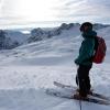 Auf der Zugspitze sind die Pisten in idealem Zustand. Hier liegen derzeit drei Meter Schnee.