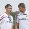 Lüko Holthuis (rechts, mit Co-Trainer Michael Bugdoll) startet mit dem VfL Kaufering am heutigen Samstag mit einem Heimspiel in die Punktrunde. 