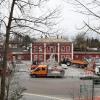 Die Bauarbeiten am Kreisverkehr vor dem Bahnhof in Friedberg sind beendet. 