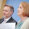 Christian Lindner und Lisa Paus stellten am Montag die Eckpunkte zur Einigung über die Kindergrundsicherung vor.