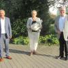 Oberbürgermeister Gerhard Jauernig, Angelika Fischer und Ferdinand Munk gehören seit 30 Jahren dem Günzburger Stadtrat an. 	
