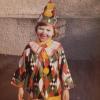 Karin Emminger (geb. Miller), Tochter von Johanna Miller aus Ziemetshausen, hat sich früher im Fasching als Clown verkleidet.
