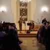 Misha Antonov (Klavier), Miriam Hanika (Oboe), Elisa von Wallis (Cello), Frieder Brändle (Alt-Querflöte) und Paul Brändle (Gitarre) sorgten für einen gelungenen Konzertabend in der Binswanger Synagoge.