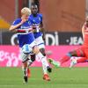 FuÃ?ball: Serie A, Italien, Sampdoria Genua - SSC Neapel, 5. Spieltag im Stadio Luigi Ferraris. Morten Thorsby l von Sampdoria Genua und Victor Osimhen vom SSC Neapel in Aktion. +++ dpa-Bildfunk +++