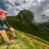 Johannes Rydzek auf seinem Lieblingsort, dem Nebelhorn.  Bei der Ski-WM im finnischen Lahti erhofft er sich einen Medaillengewinn.