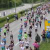 Am M-net Firmenlauf Augsburg nahmen 2022 über 6000 Läuferinnen und Läufer teil.