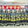 Die Freiwillige Feuerwehr Langweid nach erfolgreichem Bestehen der Leistungsprüfung. 