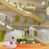 So wird die neue Grundschule laut einer Visualisierung des Architekturbüros Jakob von Innen aussehen.
