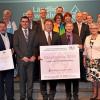 Für die gute Zusammenarbeit in der Integrierten Ländliche Entwicklung wurden die Gemeinden Bachhagel, Syrgenstein und Zöschingen mit dem Sonderpreis des Staatspreises für Dorf- und Landentwicklung. 